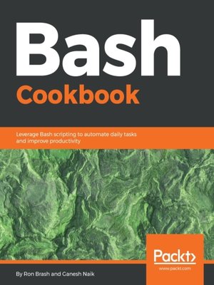cover image of Bash Cookbook